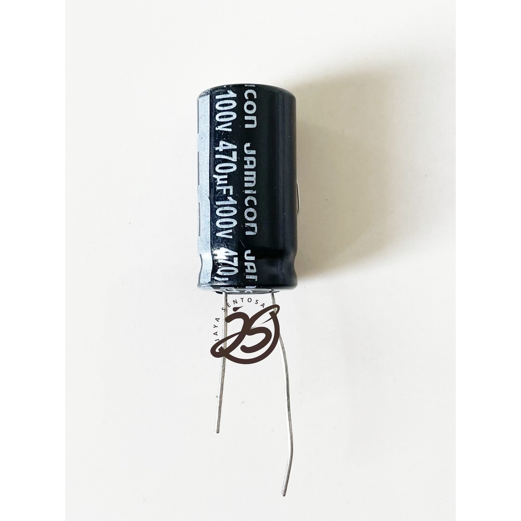ELCO 470UF 100V (1 BUAH) KAPASITOR CAPACITOR ELCO KAPASITOR ELKO KAPASITOR 470 UF 100 V