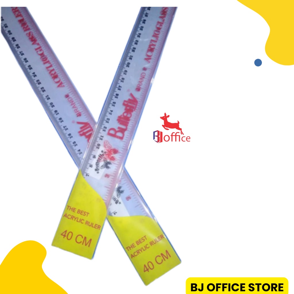 

Butterfly Penggaris Plastik 40 cm