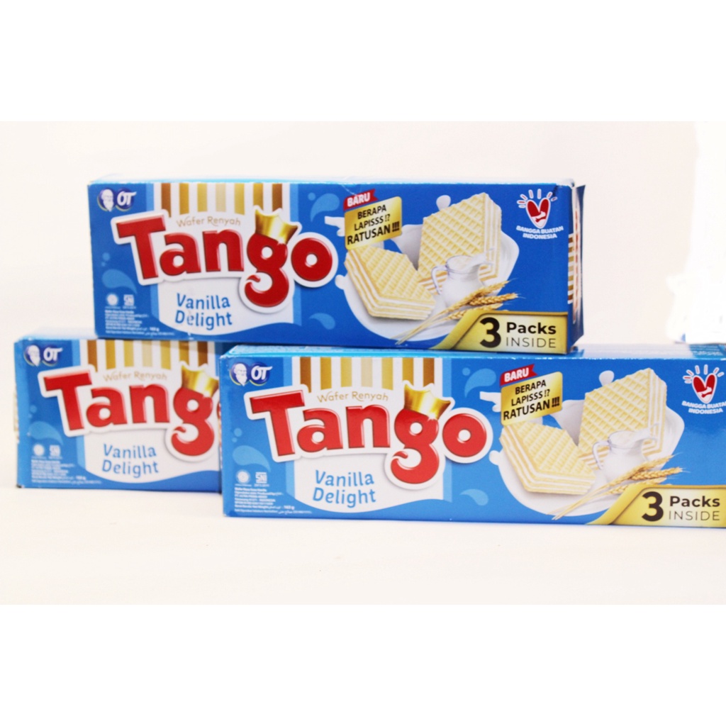 

Wafer Tango Vanilla Delight 163 gram