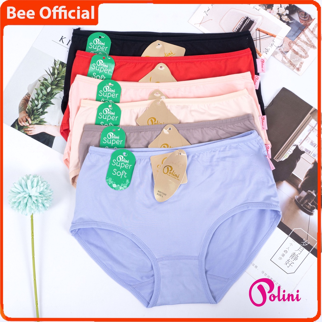 BEE - Celana Dalam Wanita Cd Wanita Polos Premium Polini 1235