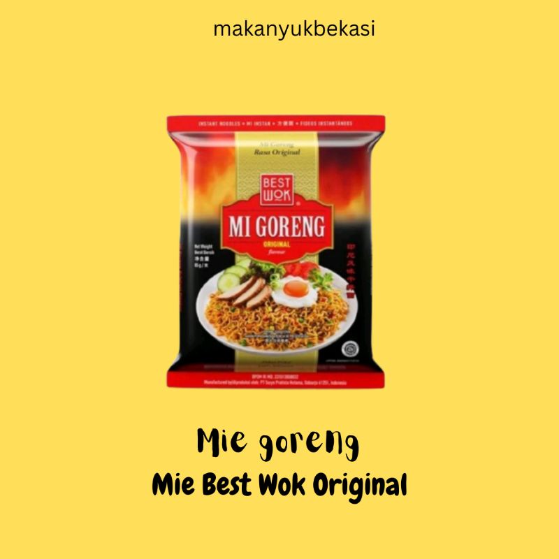 

Mie Best wok Original (Mie Goreng)