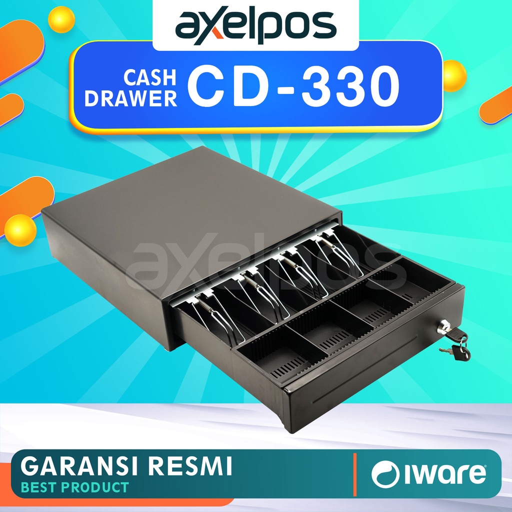 MINI CASH DRAWER LACI UANG KASIR CD-330