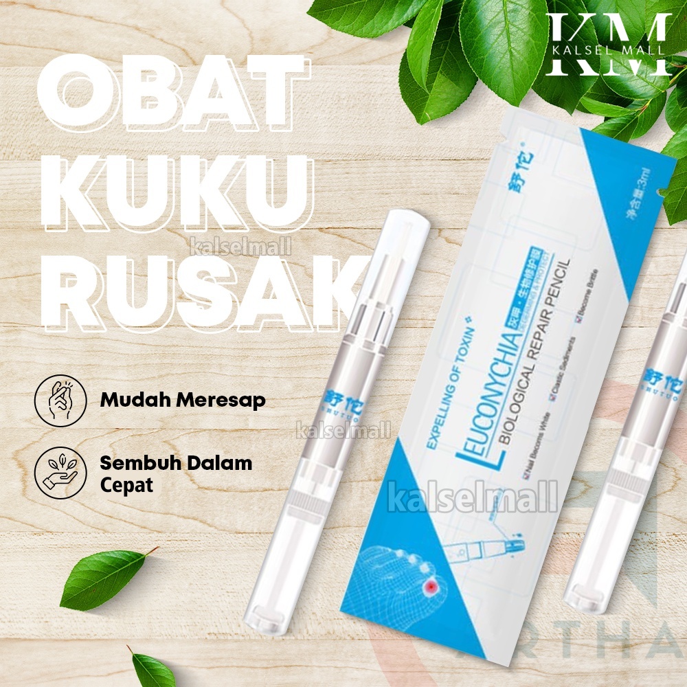 Obat Cairan Perawatan Kuku Kaki Tangan Rusak Bau Infeksi Busuk Pecah Jamur Berbau Euconychia Biological Repair Pencil Serum Vitamin Pembersih Kuku OC14