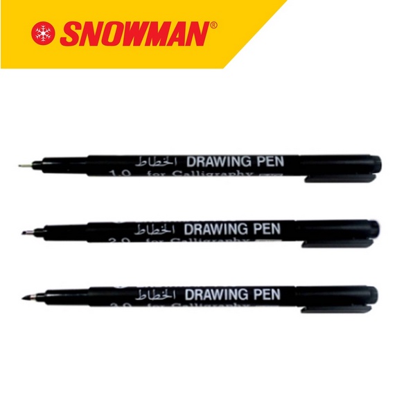 

Drawing Pen Calligraphy Snowman (CODE 12 93 39)