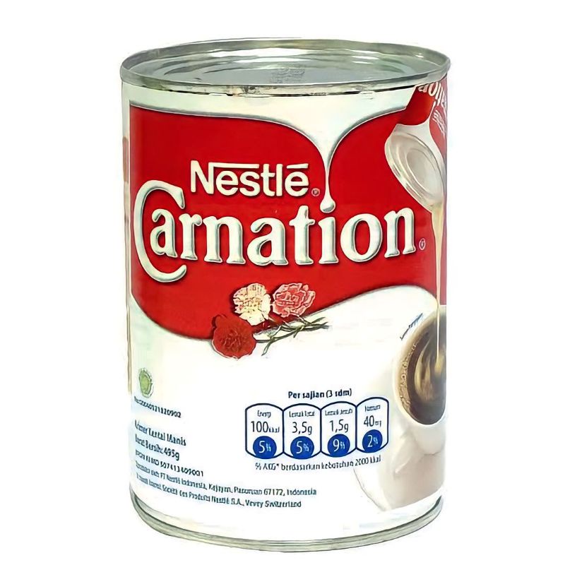 

Susu kaleng carnation kemasan 495gram rasa vanila