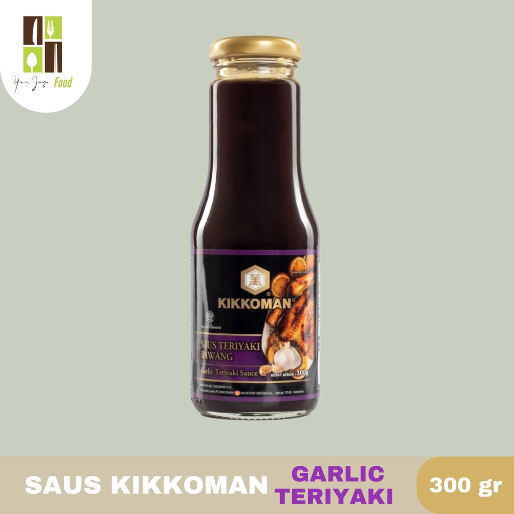 

Kikkoman Garlic Teriyaki Sauce Halal [300g]