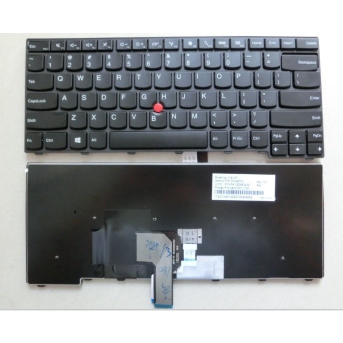 Keyboard Laptop Lenovo Thinkpad E441 T431s T440p T440s T460 Bekas ORIGINAL