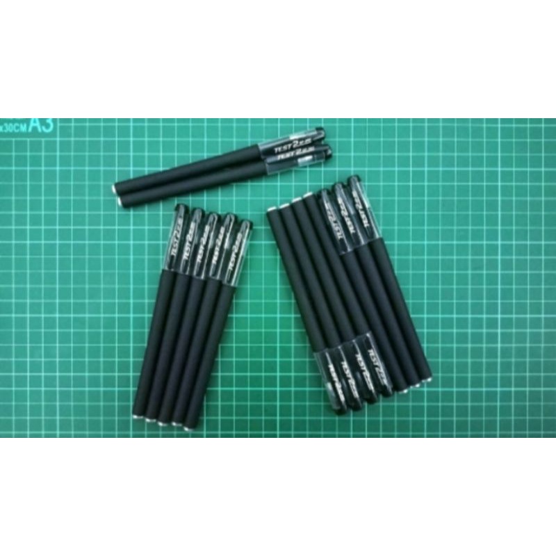 

Pulpen Pena Gel 0,5mm Test 2 GP-380 Warna Hitam Kantoran Sekolah