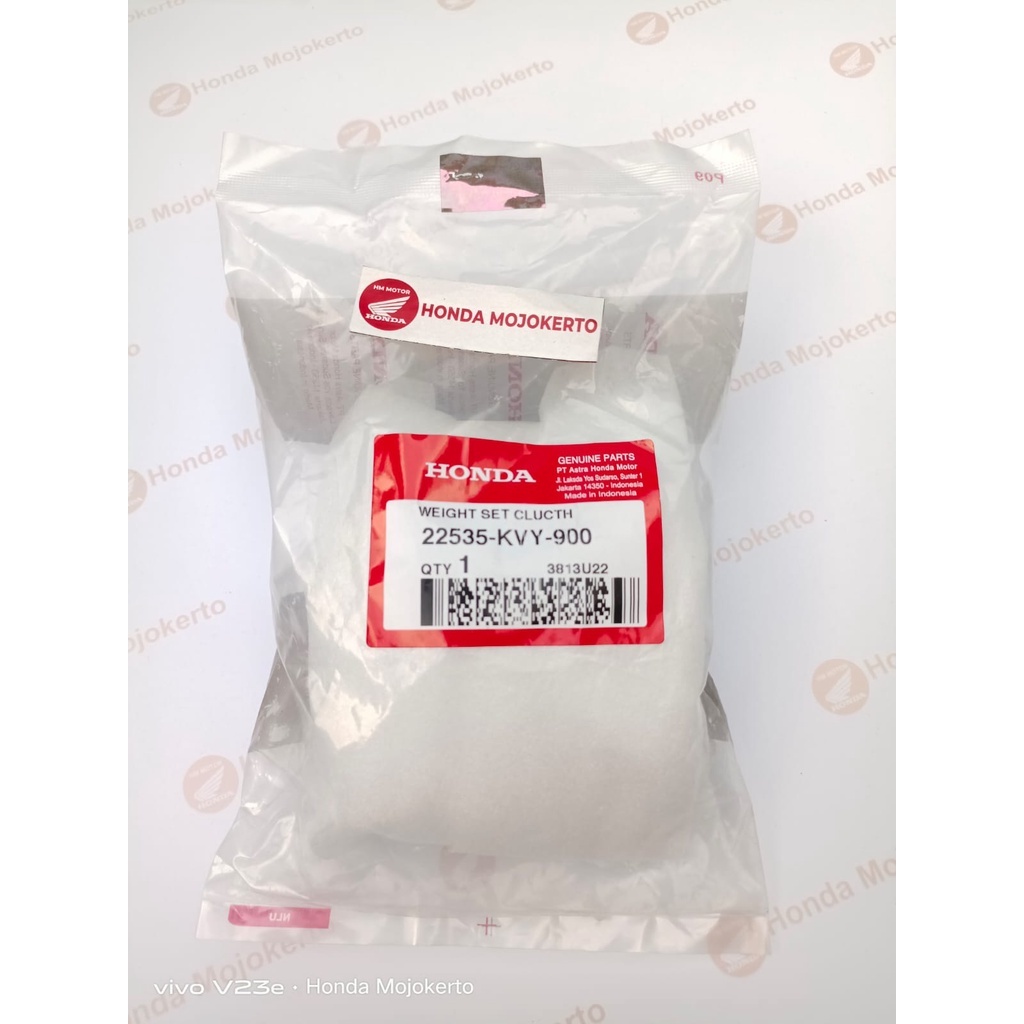 22535KVY900-Kampas Kopling Ganda (Weight Set)