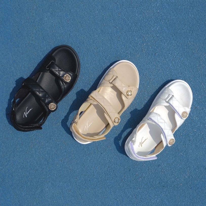BAY sandal wanita / sendal wanita / dad sandal / sandal pantai  / sandal cantik / sandal mewah / san