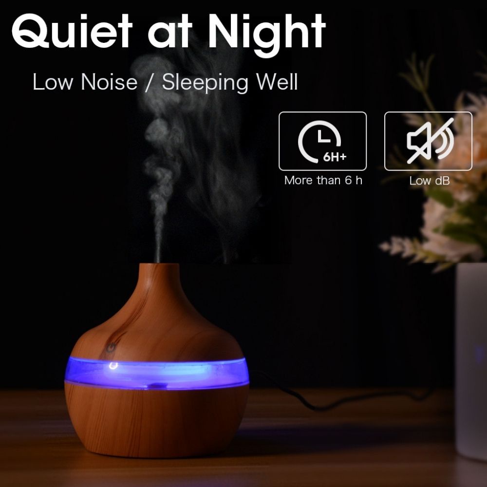 MARKETBIX Humidifier Ultrasonic Aromatherapy Diffuser Pengharum Ruangan Aromaterapi  300 ml