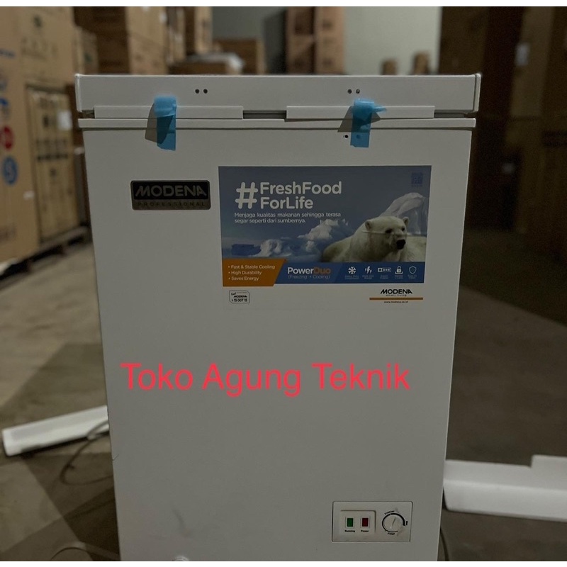 chest freezer / freezer box Modena 100 liter MD 0107