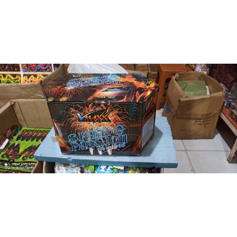 PESTA KEMBANG API SPEED PASSION 66 shot 1,2&quot; inci