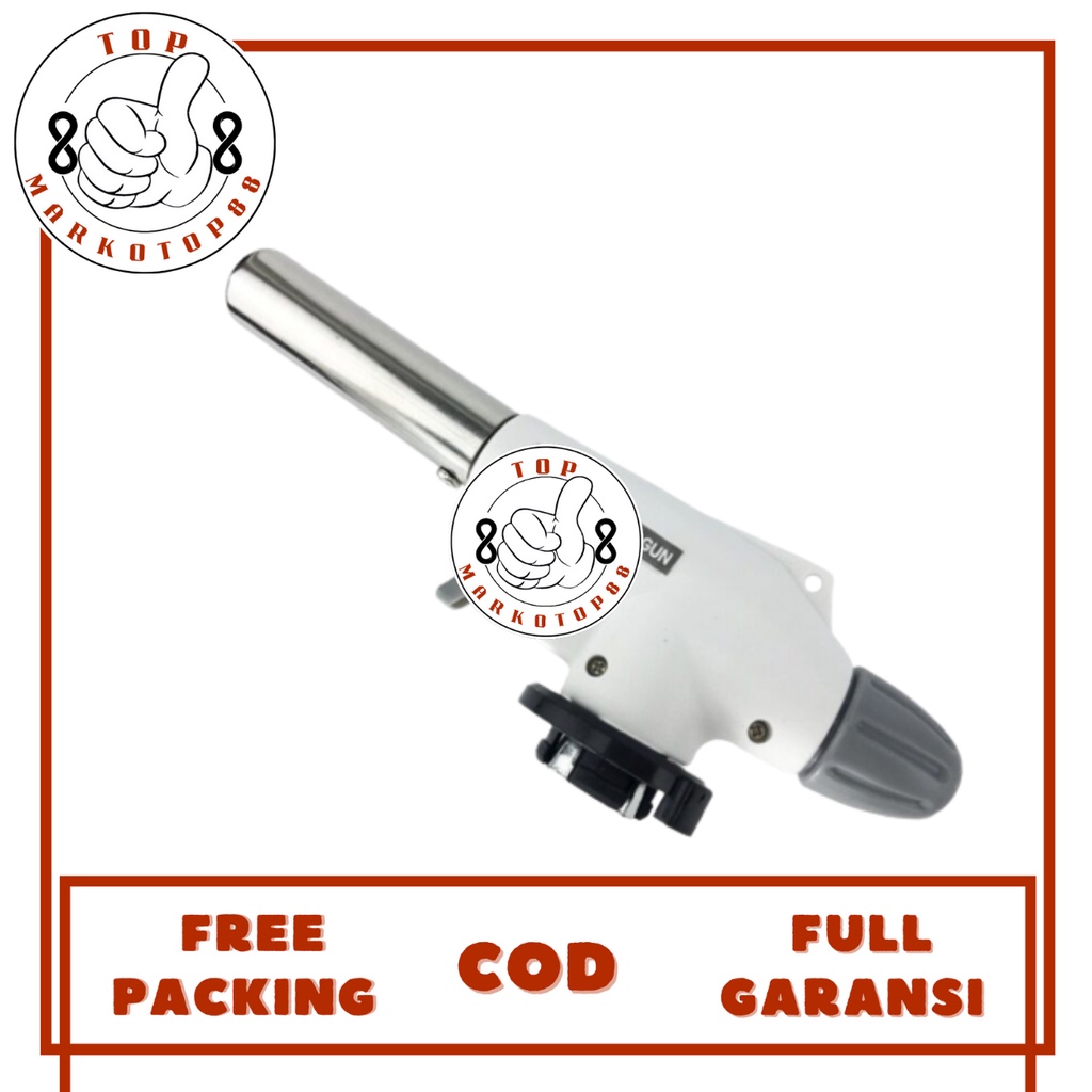 KEPALA KOREK API GAS FLAME GUN GAS HANDY BLOW TORCH GUN BAKAR PEMANGGANG GRILL PAN MAKANAN BBQ SUKI 