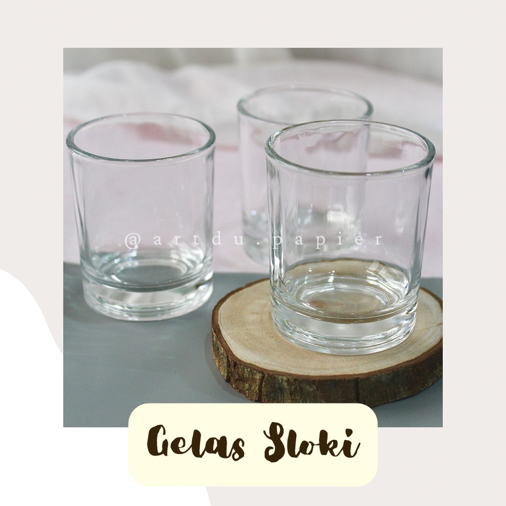 [1 PCS] Gelas Sloki / Gelas Shoot / Gelas Sloki / Gelas Lilin