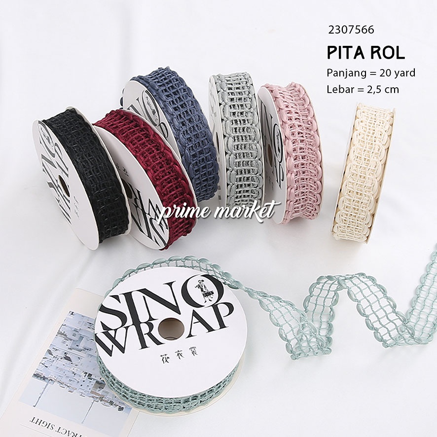 

Pita Roll Buket Bunga Pita Kado Flower Bouquet Ribbon Pita Roll 18 METER (2307566)