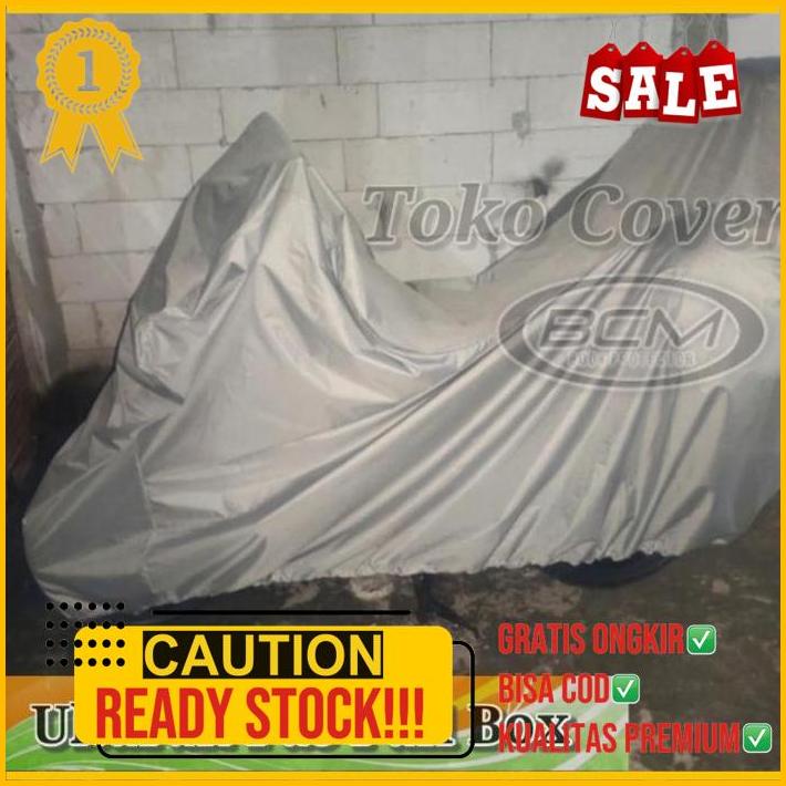Cover Sarung Cover Motor Kawasaki Versys 250 Dengan Side Box + Top Box Sepesialis Mantel Motor Mobil
