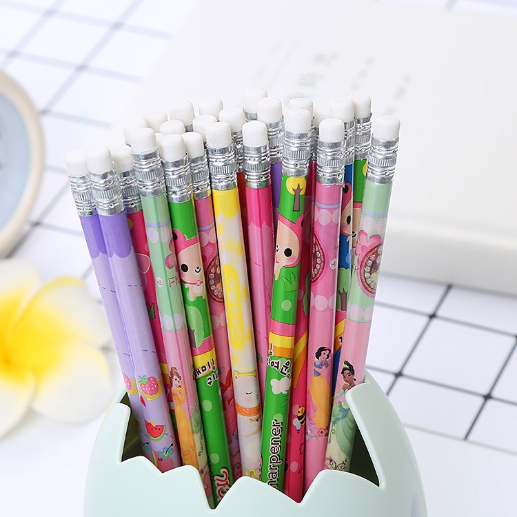 12pcs Pencil Pensil HB Penghapus OSM-ST0034