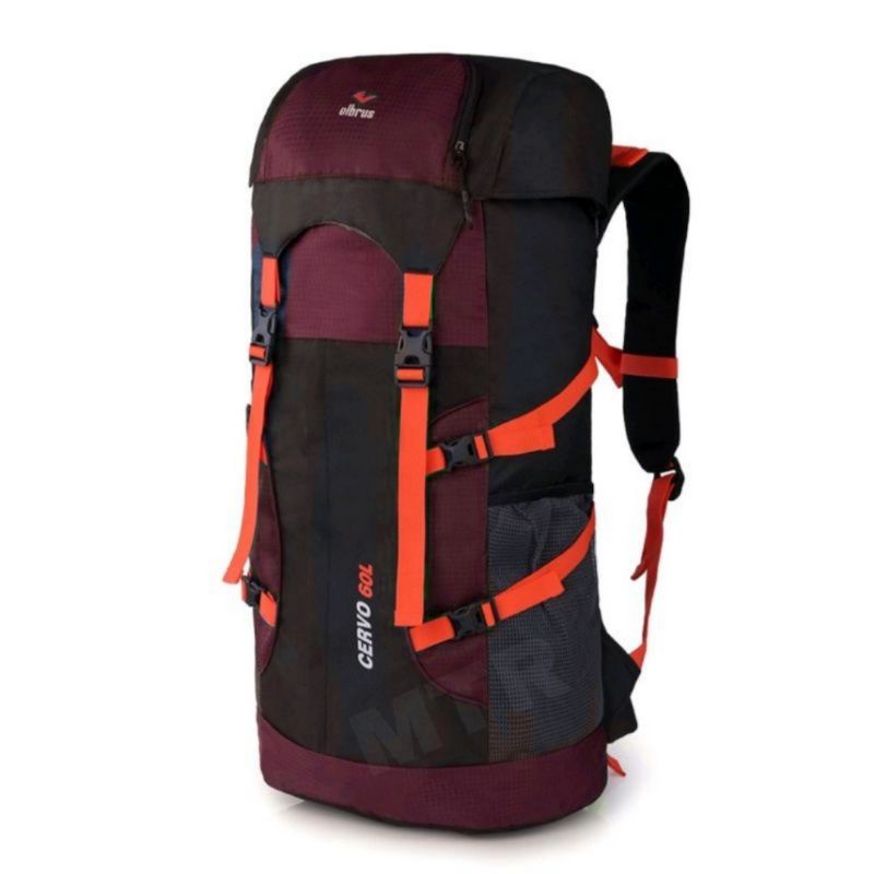 TAS CARRIER-GUNUNG 60LTR ELBRUS ORIGINAL MURAH MERIAH BERKUALITAS BONUS RAINCOVER