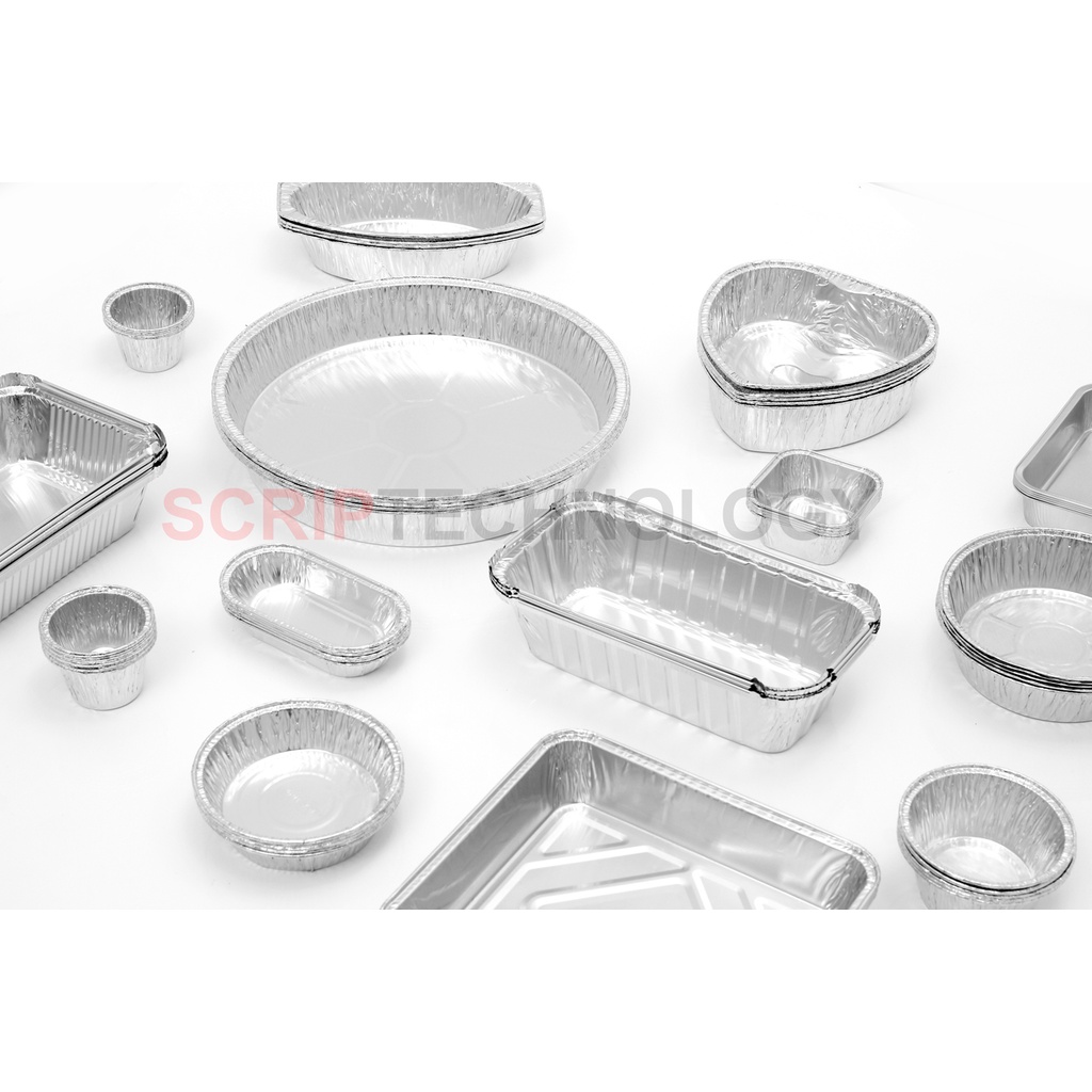 Aluminium Foil Tray RX-1228 Wadah Aluminium Oval CUP RX1228 Baking Kue