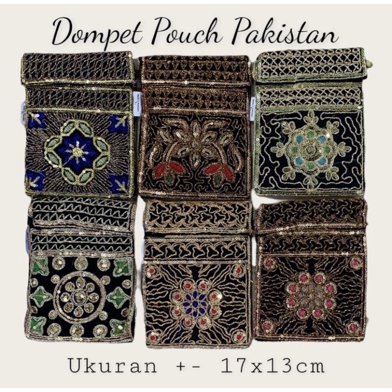 Pouch / Tas Kecil / Dompet Pakistan, oleh-oleh haji umroh