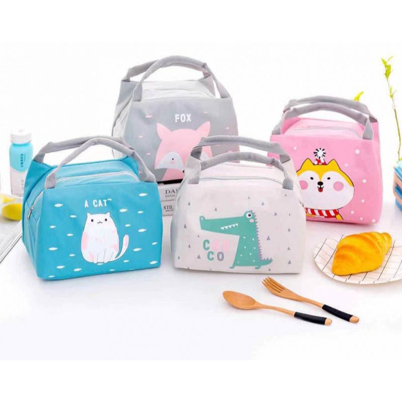 Tas Bekal Anak Cooler Bag Cooler Box Tas Bekal Sekolah Karakter Lunch Bag Cooler Bag Bayi Murah