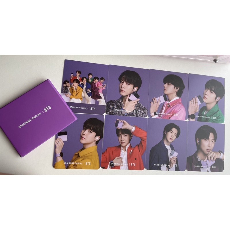 [BOOKED]Photocard samsung BTS Galaxy Z Flip 4