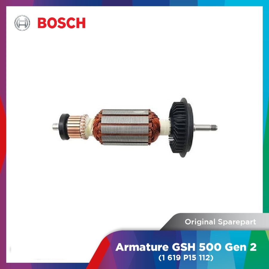 BOSCH Original Anker Armature GSH 500 Gen 2