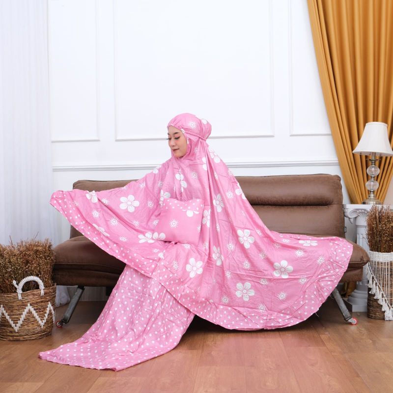 Mukena Dewasa Jumbo Rayon Terbaru Adem