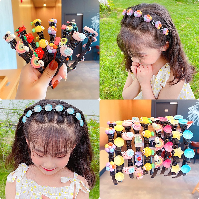 Bandana Kepang Aksesoris Rambut Bayi / Anak Perempuan