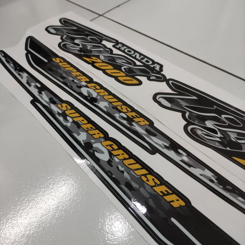 Striping tiger 2000 custom / Stiker Tiger lawas/lama variasi