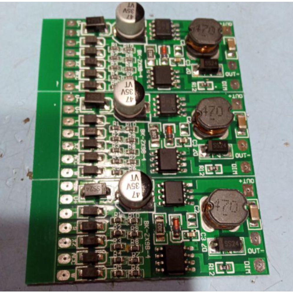 5Pcs PCB Controller LED Bagasi 24V