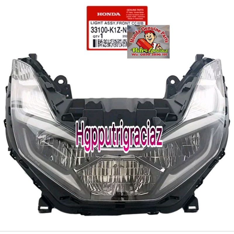 REFLEKTOR PCX 160 LAMPU DEPAN PCX 160 ORI AHM