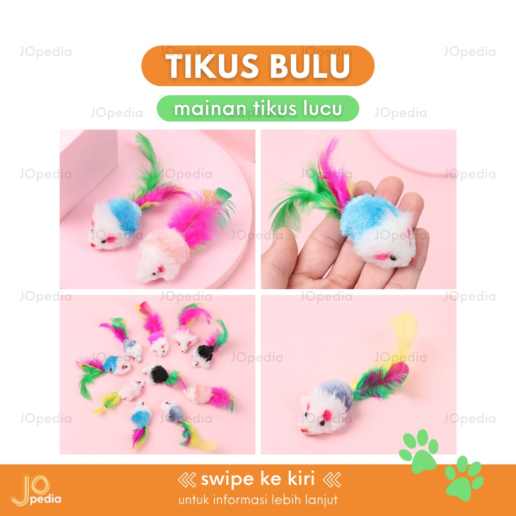 TIKUS BULU A Mainan Bunyi Cit Cit Mainan Kucing Anjing Gigit Dog Cat Toy