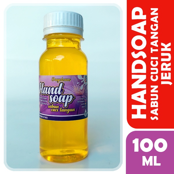 Contoh Produk Handsoap 100ml Hand wash atau Sabun Cuci Tangan Cair aroma buah-buahan