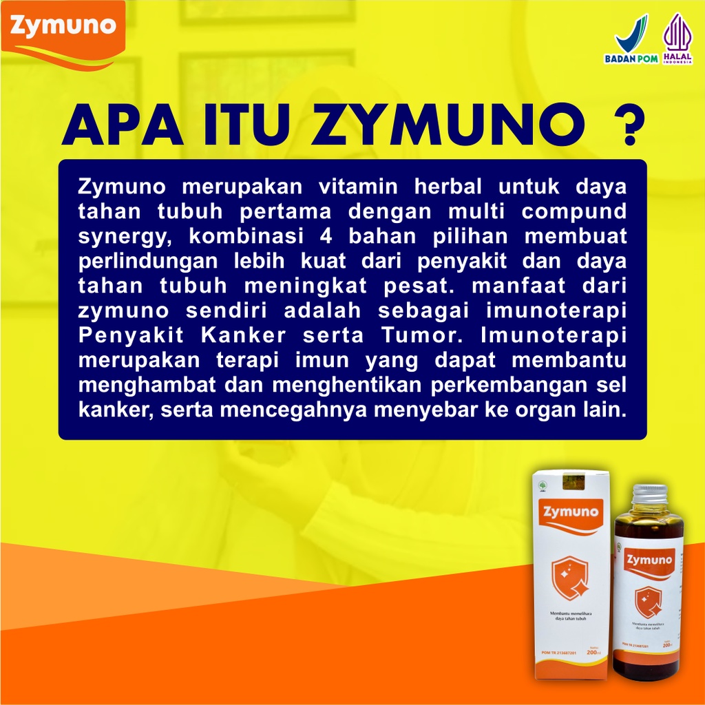 Paket 5 Box Zymuno - Madu Hutan Herbal Cegah Kanker Tingkatkan Daya Tahan Tubuh Imun Jaga Kesehatan Tubuh Cegah Flu Demam Batuk Masalah Pencernaan Bantu Percepat Penyembuhan Penyakit Booster Imun