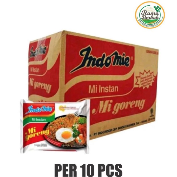 

Indomie goreng 10 pcs 85 grm