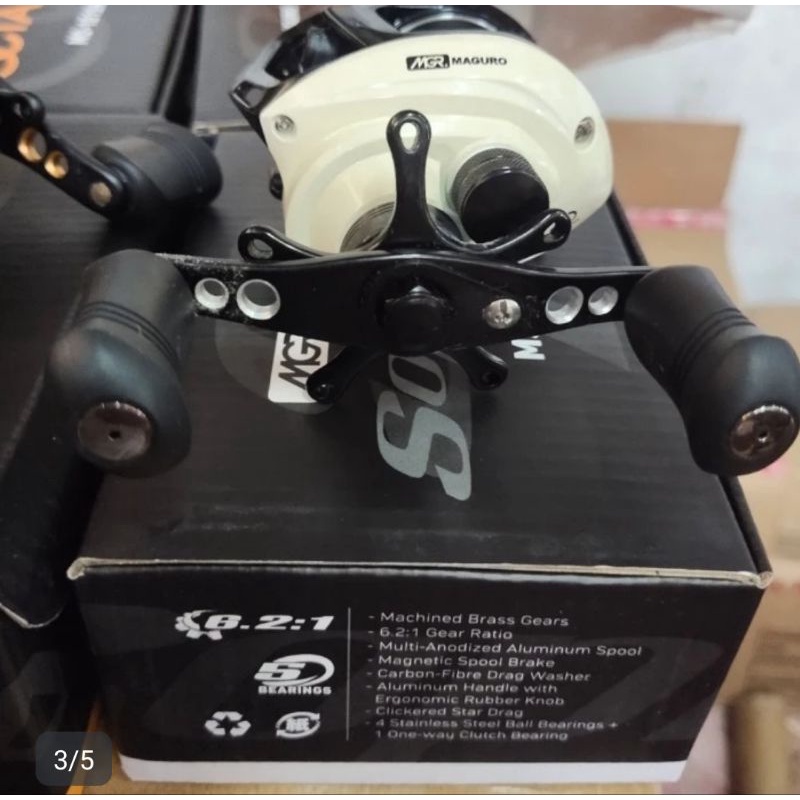 reel pancing bc maguro logan octane suprano 101 SH baitcasting