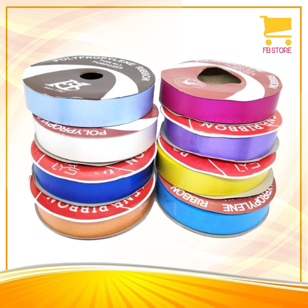 Pita Kertas / Pita Kado Per Roll Polypropylene Ribbon +- 18-20 Mm