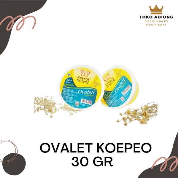 

KOEPOE KOEPOE OVALETT - BAHAN KUE - BAKING MIX - 30gr