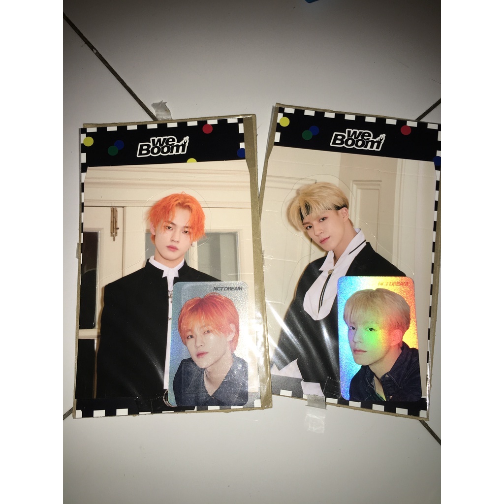

HOLO WE BOOM CHENLE POSTCARD STANDEE PC PHOTOCARD NCT