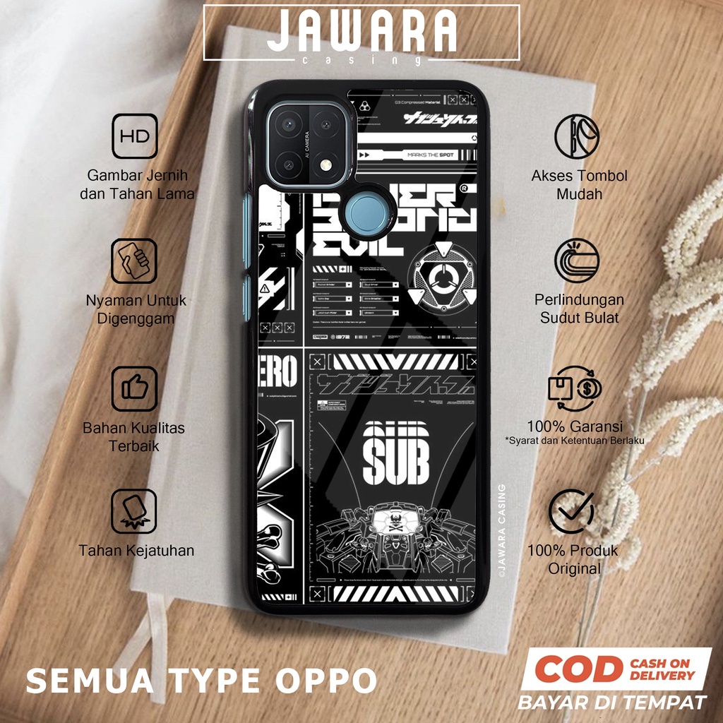 Case Oppo A15 A15S Casing Oppo A15 A15S Jawara Casing [RBTJ] Case Glossy Case Aesthetic Custom Case 