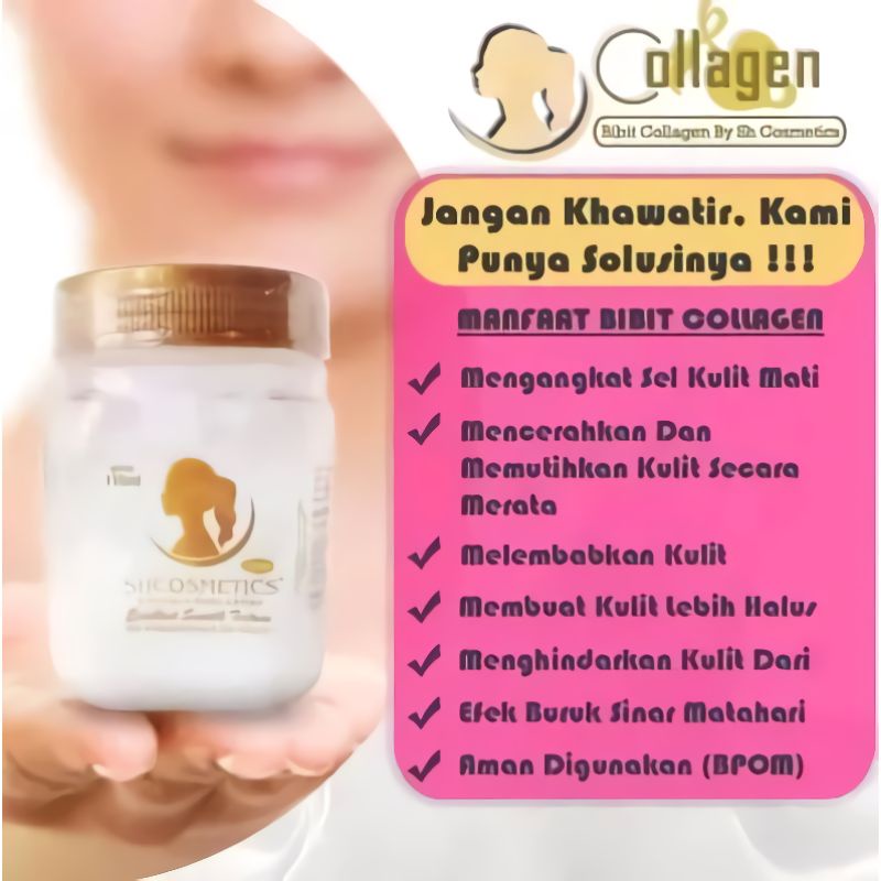 Bibit Collagen SHCOSMETIC BPOM Lotion Pemutih Badan Sudah BPOM Colagen Sh Cosmetics WITH Moisturizing Uv Filter &amp; Vitamin Handbody Mencerahkan Kulit Tubuh Kolagen Berkualitas OYAYA KOSMETIK PEKANBARU grosir ecer RIAU