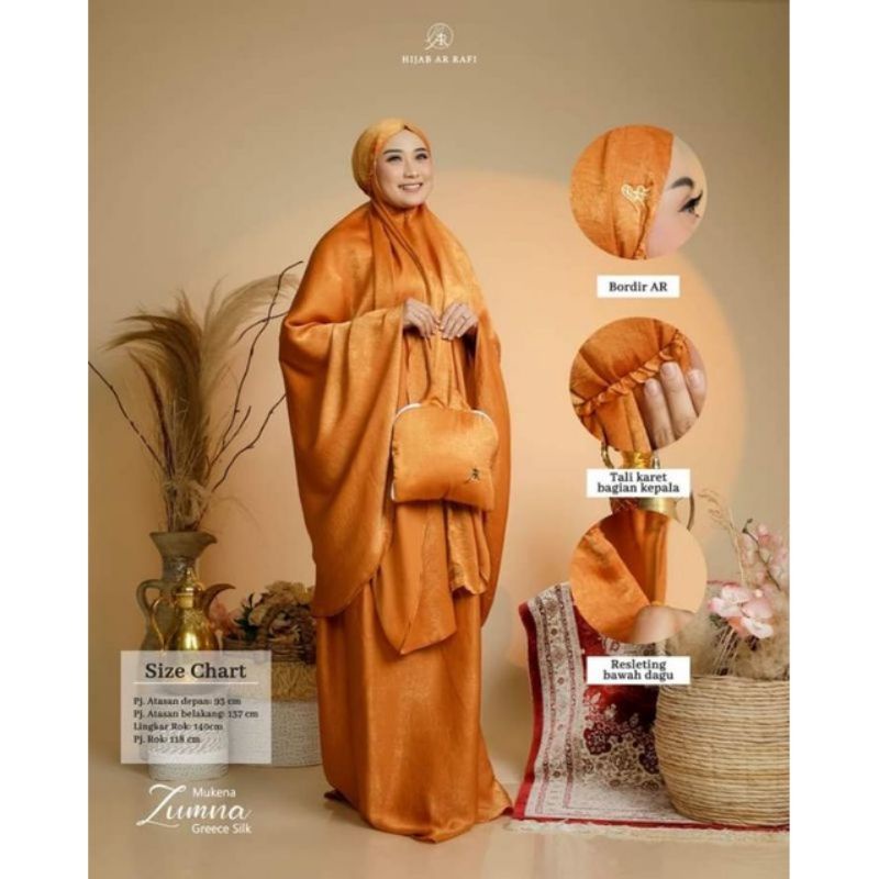 Mukena Zumna by Arrafi||Ori best Seller||Arrafi mukena polos