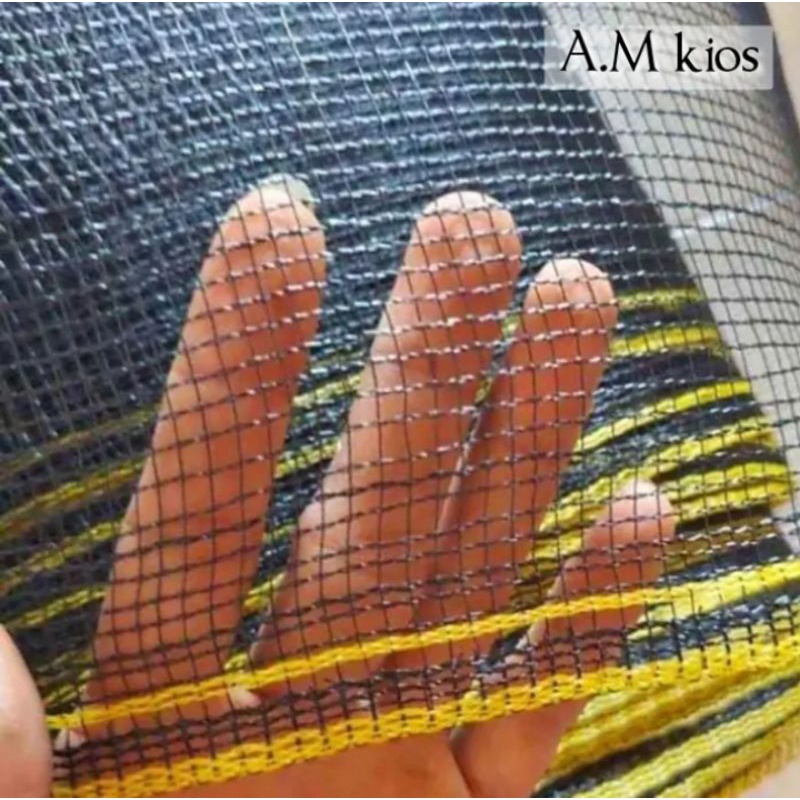 Jaring Waring hitam TL [ECER], jaring pagar ayam, waring pagar tanaman,jaring kandang ayam