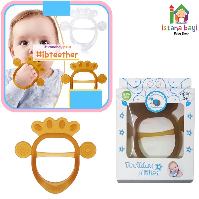 BEST SELLER Carterlove Teether - Gigitan bayi Carterlove/Baby Teether/mainan bayi