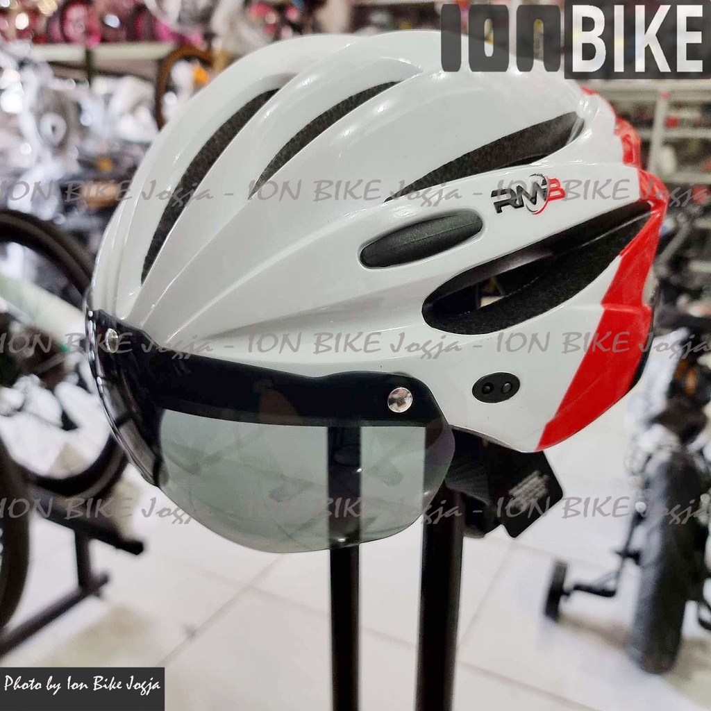 Helm RMB WP05 Red Sepeda MTB Gunung Lipat Balap Murah Helmet Topi Murah Ringan