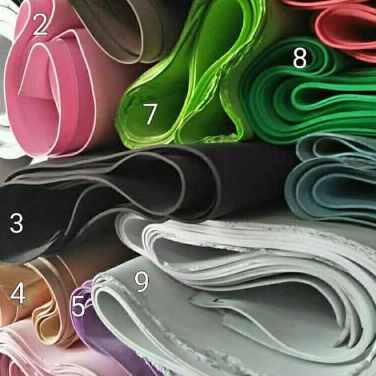 SPON EVA / SPON ATI 2mm - Warna Warni Lembaran ukuran 200 x 120 cm