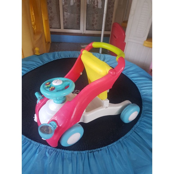 elc mothercare wobble 2in1 toddler  ride on push walker baby