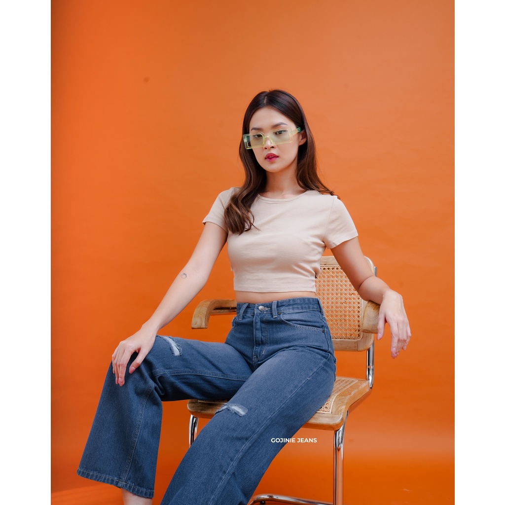 GOJINIEJEANS - Highwaist 90's Hunky Dory - 4724 - HUNKY DORY